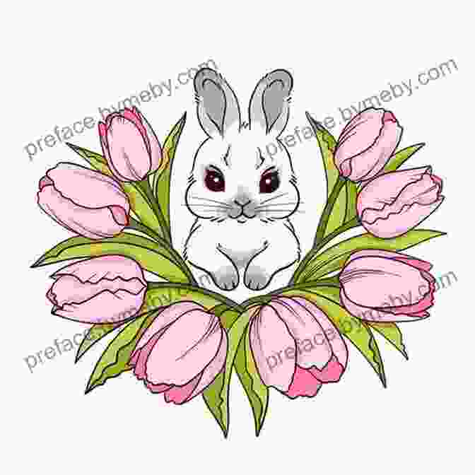 A Charming Illustration Of An Easter Bunny Surrounded By Blooming Flowers And Whimsical Butterflies Bunny S Story: Easter For 1 To 3 Year Old Girls And Boys