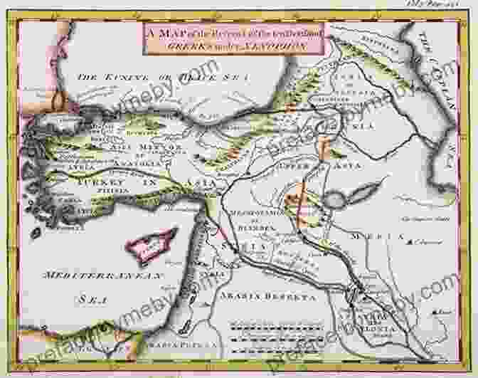 A Detailed Map Of The Ten Thousand's Retreat Route From 'The Retreat Of The Ten Thousand Illustrated' The Retreat Of The Ten Thousand (Illustrated)