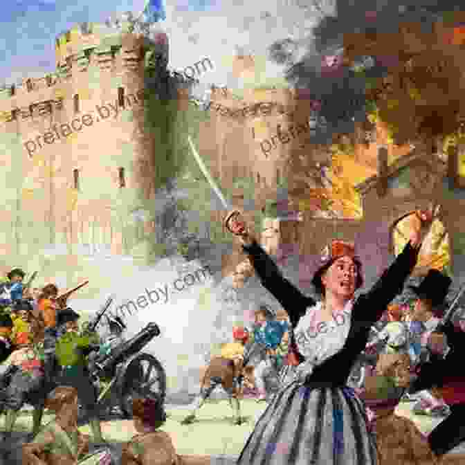 A Dramatic Illustration Depicting The Storming Of The Bastille During The French Revolution The Story Of The French Revolution Quintessential Classics Illustrated