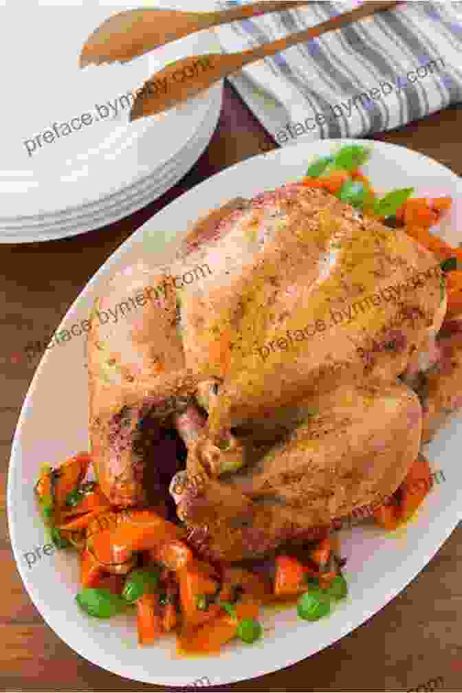 A Golden Brown Roasted Chicken With Crispy Skin The Eat Like A Man Guide To Feeding A Crowd: How To Cook For Family Friends And Spontaneous Parties