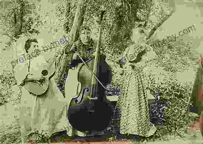 A Group Of Victorian Musicians Playing Instruments In A Park Entertainment In The Old West: Theater Music Circuses Medicine Shows Prizefighting And Other Popular Amusements