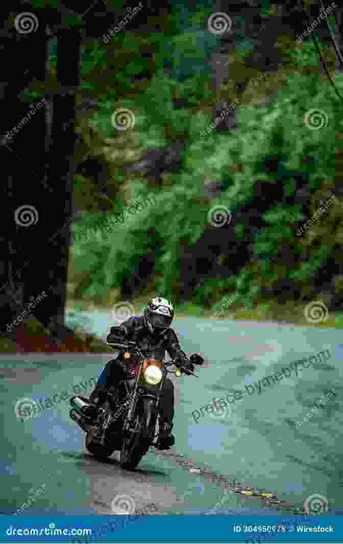 A Lone Motorcyclist Riding Through A Vast And Open Landscape, Representing The Spirit Of Adventure And The Journey To Be Embarked Upon In Timothy Spira's Book. Across America By Motor Cycle Timothy P Spira