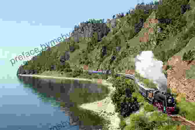 A Majestic Train Traversing The Endless Landscapes Of The Trans Siberian Railway BFree Download Crossings: A Journey On The Trans Siberian Railway