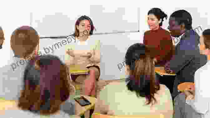 A Person Sitting In A Support Group, Surrounded By Others Who Are Listening Attentively. Cutting: Understanding And Overcoming Self Mutilation