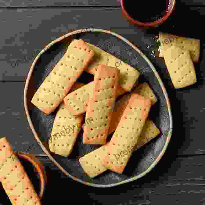 A Plate Of Shortbread, A Classic Scottish Cookie Known For Its Buttery Flavor The Hebridean Baker: Recipes And Wee Stories From The Scottish Islands (Pride Month Gift From Scottish Tiktok Sensation)