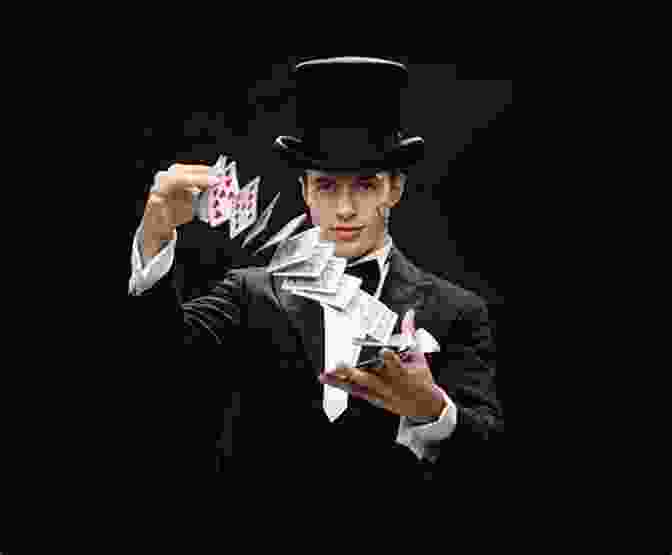 A Stage Magician Performing A Card Trick Card Tricks And Conjuring: Secrets From The Masters