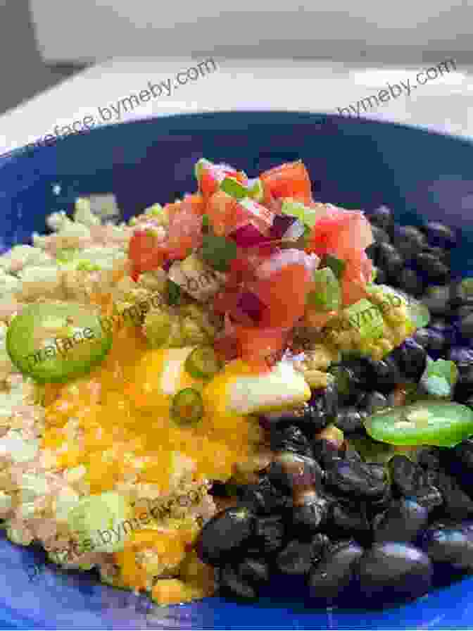 A Vibrant And Flavorful Quinoa Black Bean Burrito Bowl Topped With Fresh Vegetables And Salsa The Beginners Guide To Becoming A Vegetarian