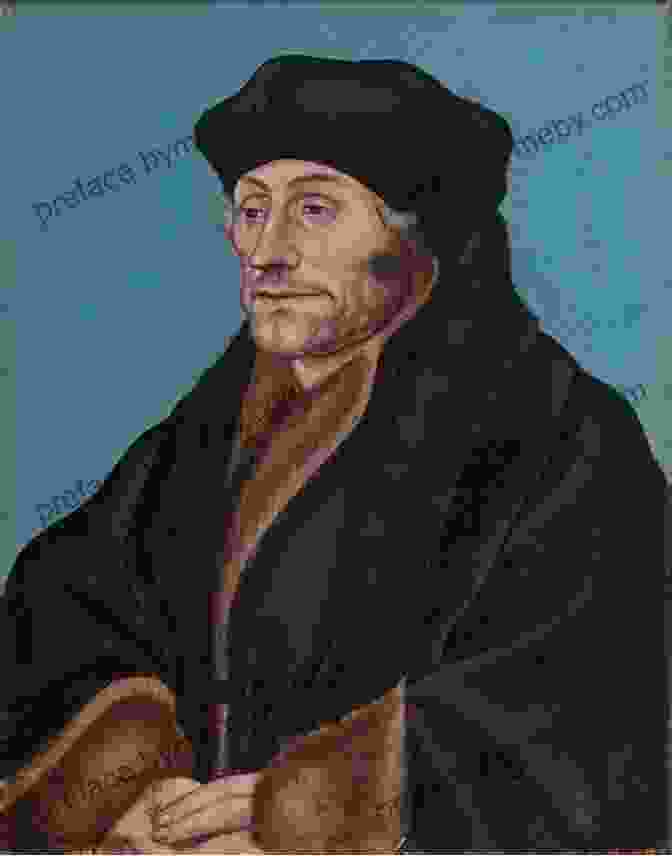 A Young Desiderius Erasmus, His Face Illuminated By The Light Of Knowledge And Curiosity Desiderius Erasmus Of Rotterdam (Illustrated)