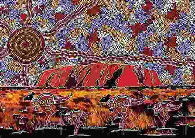 Aboriginal Rock Art At Uluru (Ayers Rock). Australia (Countries Around The World)