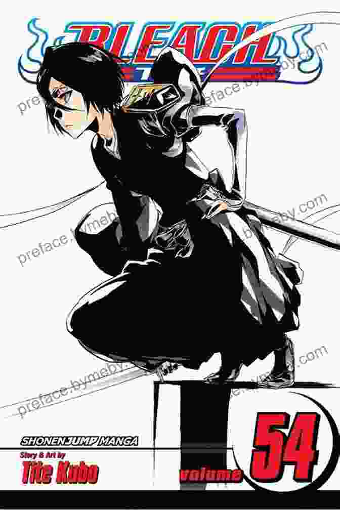 Artwork Of Various Characters From Bleach Vol 55, Including Ichigo Kurosaki, Rukia Kuchiki, And Byakuya Kuchiki Bleach Vol 55: The Blood Warfare