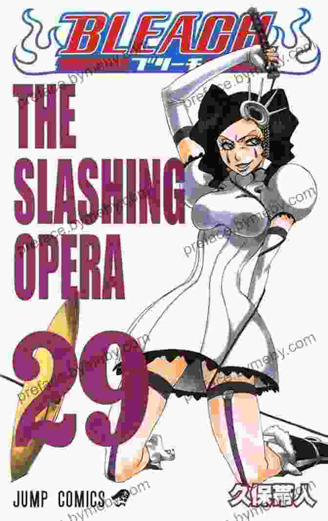 Bleach Vol 29 The Slashing Opera Cover, Featuring Ichigo Kurosaki Wielding His Zangetsu Sword Bleach Vol 29: The Slashing Opera