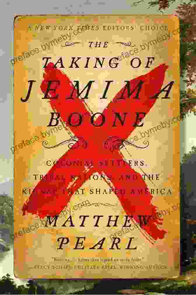 Book Cover For 'Colonial Settlers, Tribal Nations, And The Kidnap That Shaped America' The Taking Of Jemima Boone: Colonial Settlers Tribal Nations And The Kidnap That Shaped America