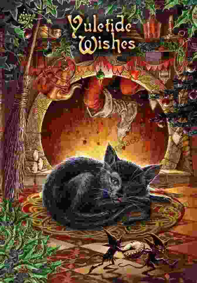 Book Cover Of The Yule Cat: A Christmas Short Story