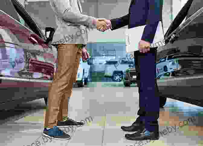 Car Salesperson Closing A Deal With Customer 9 To 9 The Life Of A Car Salesman