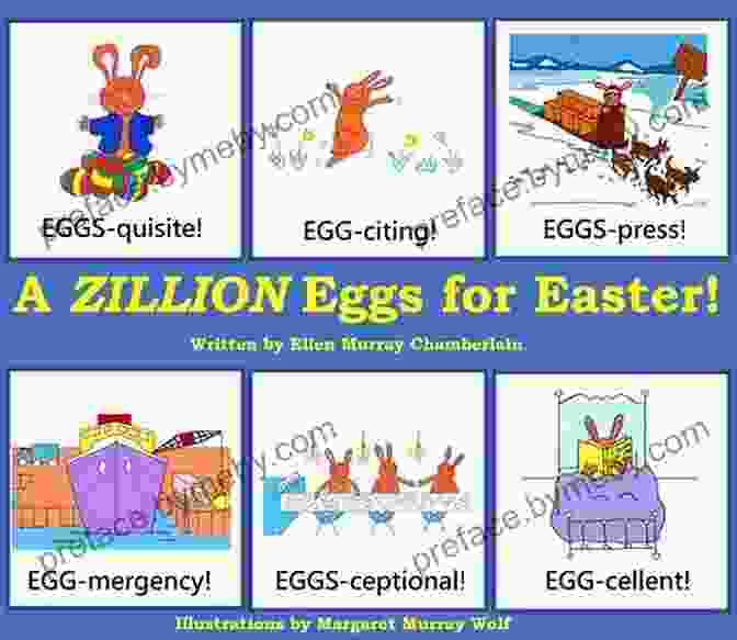 Children Reading Zillion Eggs For Easter A Zillion Eggs For Easter