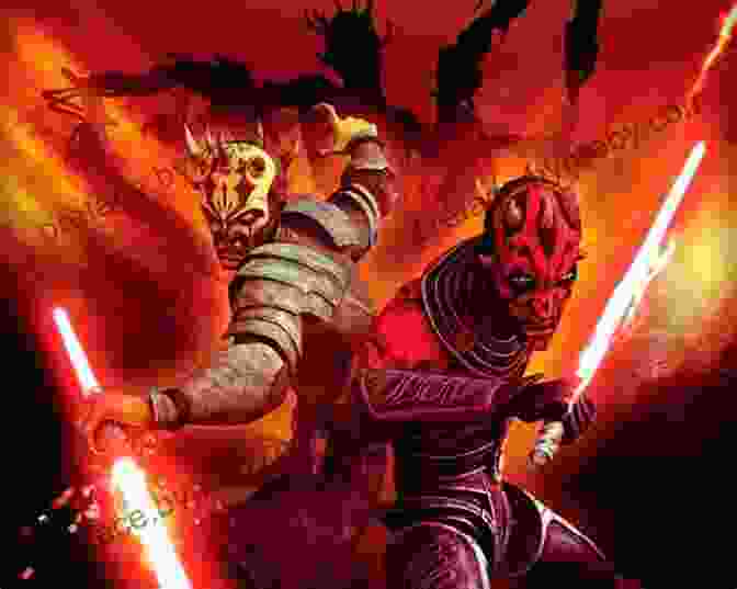 Darth Maul And Savage Opress Stand Side By Side, Their Double Bladed Lightsabers Ignited, Ready For Battle. Star Wars: Darth Maul Son Of Dathomir (Star Wars: Darth Maul Son Of Dathomir (2024))