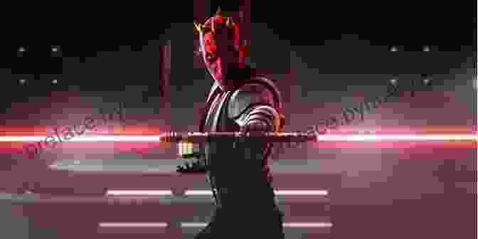 Darth Maul Stands Amidst The Ruins On Dathomir, His Double Bladed Lightsaber Ignited, Surrounded By Nightsisters. Star Wars: Darth Maul Son Of Dathomir (Star Wars: Darth Maul Son Of Dathomir (2024))