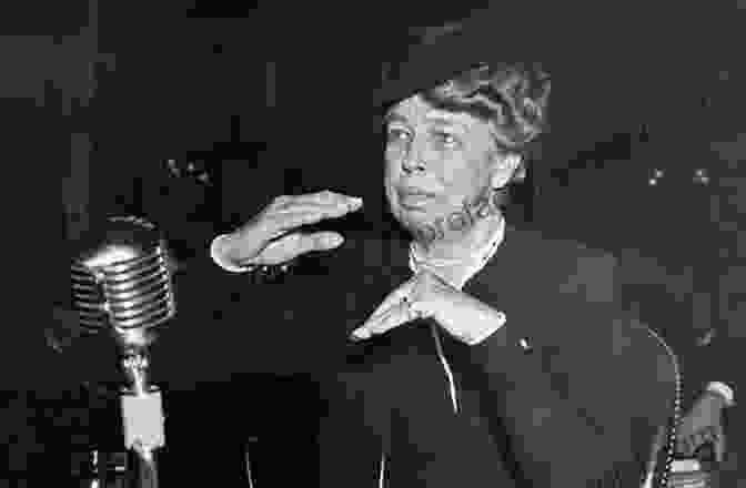 Eleanor Roosevelt Speaking At The United Nations In 1948. She Is Wearing A Dark Suit And A Simple Necklace. She Is Looking Directly At The Camera With A Serious Expression. The Autobiography Of Eleanor Roosevelt