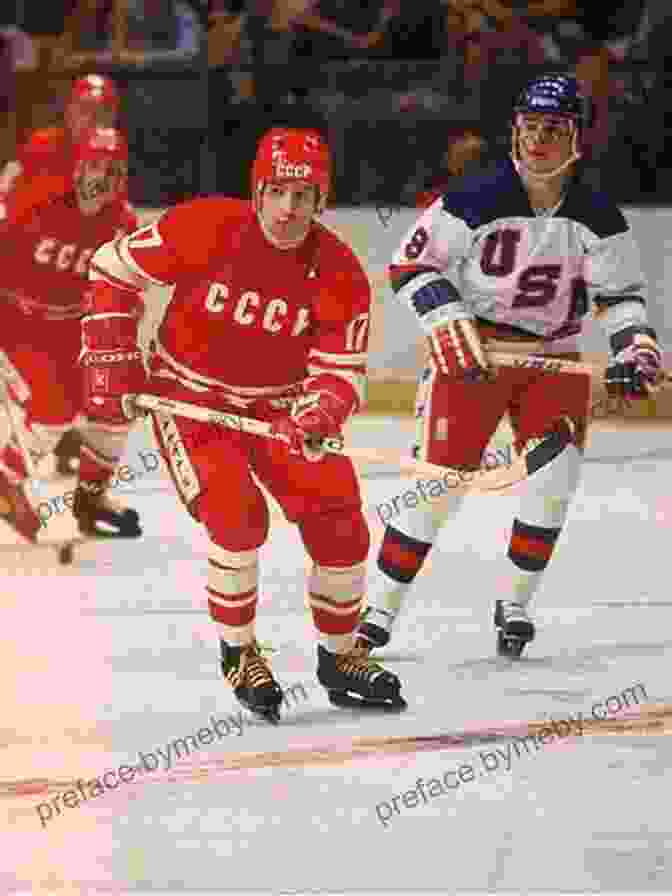 Historical Photo Of The Soviet Red Army Hockey Team On The Origin Of Hockey