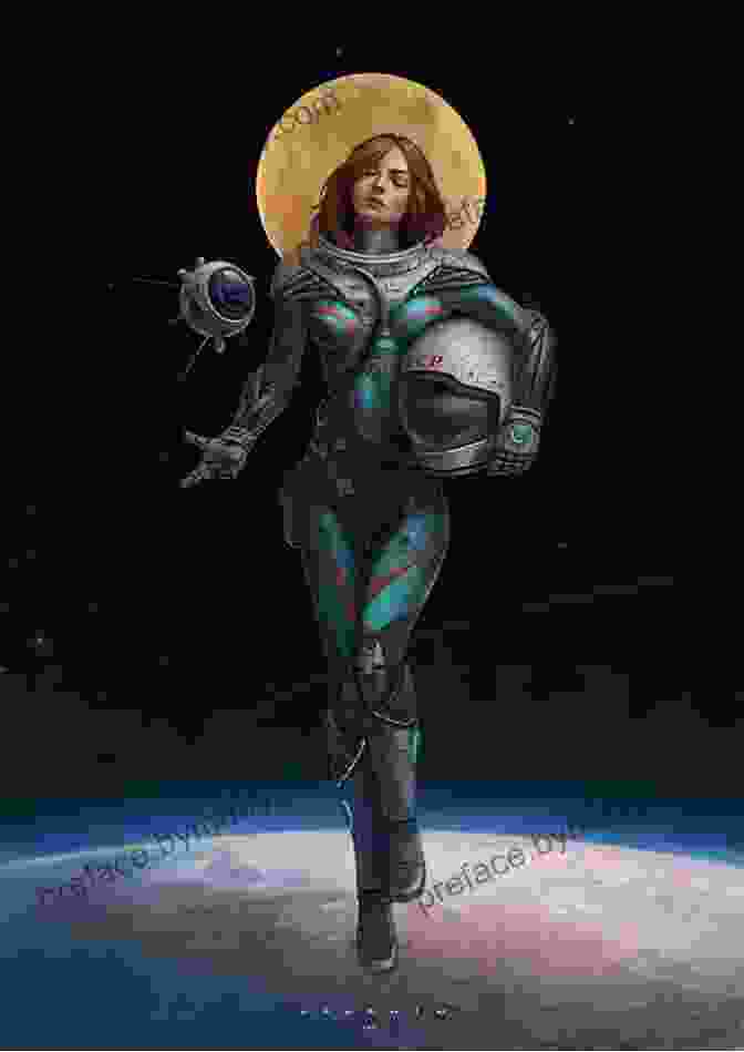 Hunter Claim Book Cover Featuring A Woman In A Spacesuit, Standing On A Desolate Planet With A Distant Spaceship In The Background. Hunter S Claim: Science Fiction Romance (The Alliance 1)