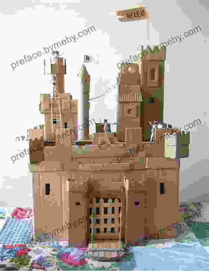 Impressive Cardboard Castles Adorned With Turrets, Windows, And Drawbridges, Highlighting The Imaginative And Constructive Aspects Of The Book's Projects Creative Paper Crafts: 35 Cool Customizable Projects For Crafty Kids