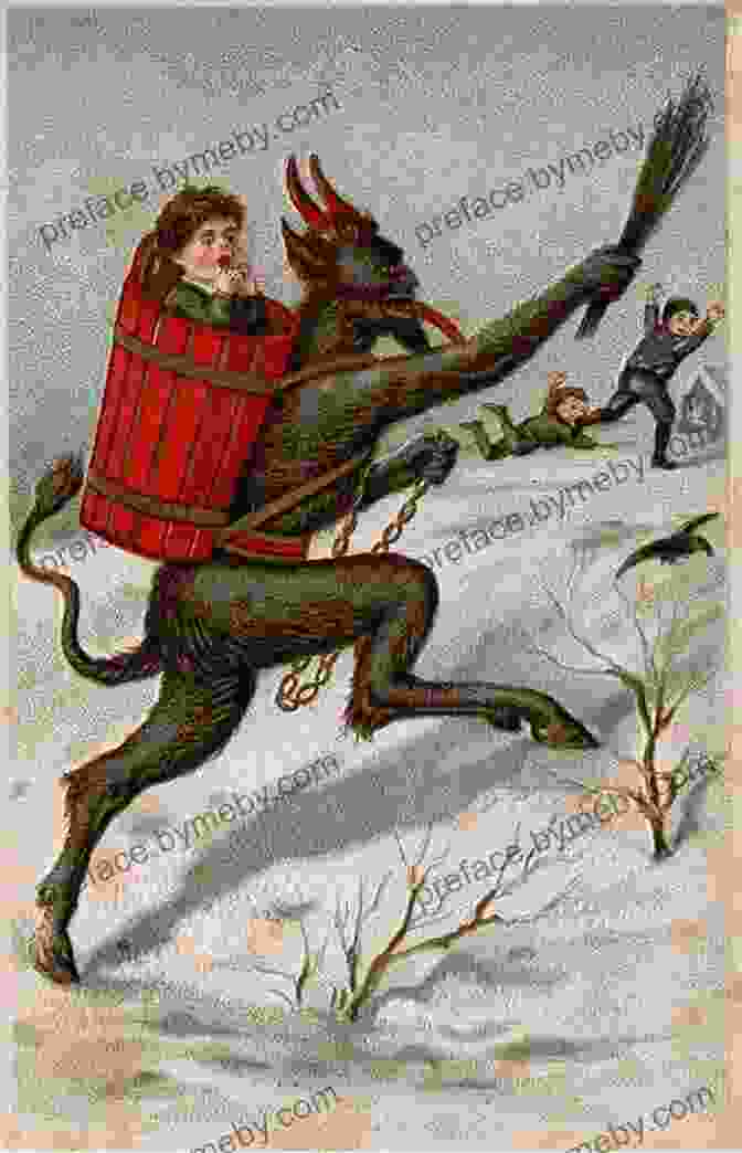 Krampus, A Mythical Creature From Alpine Folklore, Is Known For Punishing Naughty Children At Christmas Time. Krampus And The Thief Of Christmas: A Christmas Novel