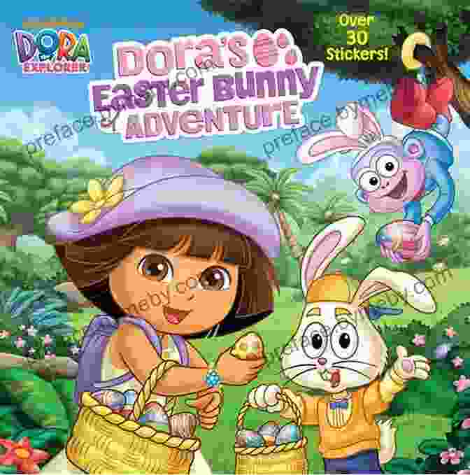 Our Easter Adventure Book Cover Featuring A Cheerful Emma Holding A Basket Of Colorful Eggs Our Easter Adventure Emma Randall