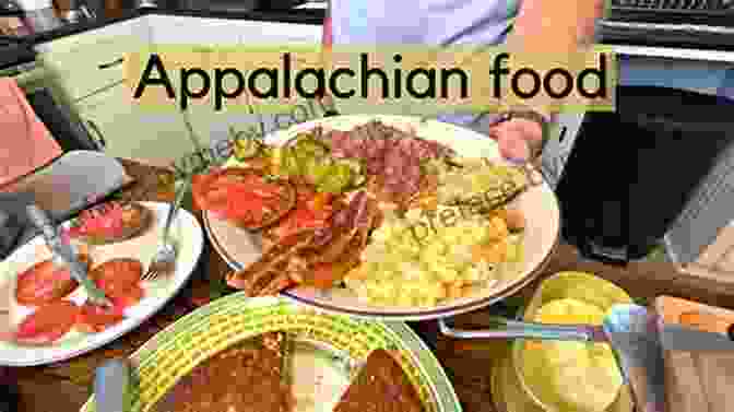 Rustic Kitchen Table Set For A Traditional Appalachian Meal, With A Copy Of 'The Foxfire Of Appalachian Cookery' In The Foreground The Foxfire Of Appalachian Cookery