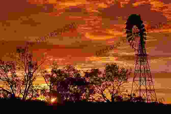 Sunset Over The Australian Outback. Australia (Countries Around The World)