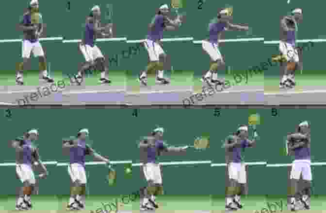 Tennis Player Executing A Powerful Forehand Stroke Tennis For Beginners: Learn How To Play Tennis Quickly For Beginners