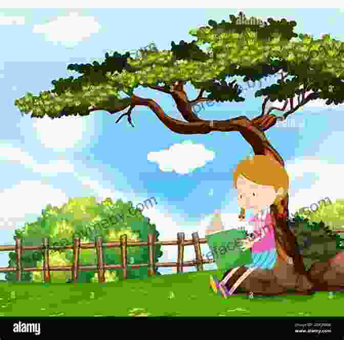 The Book's Cover Features An Illustration Of A Young Girl Reading A Book Under A Tree, With The Title 'The Little Girl And The Wolf' Written In Large, Playful Letters The Asking Boy A Kid S Story About True Love For Children Ages 3 To 5 Years Upwards: Inspired By A Classic Tale Told In A Way That Younger Readers Will Understand And Appreciate