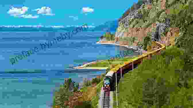 The Train Skirts The Pristine Shores Of Lake Baikal BFree Download Crossings: A Journey On The Trans Siberian Railway