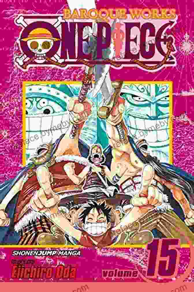 The Vibrant Cover Of The 'Straight Ahead' One Piece Graphic Novel, Featuring Monkey D. Luffy And His Crew On Their Ship, The Thousand Sunny. One Piece Vol 15: Straight Ahead (One Piece Graphic Novel)