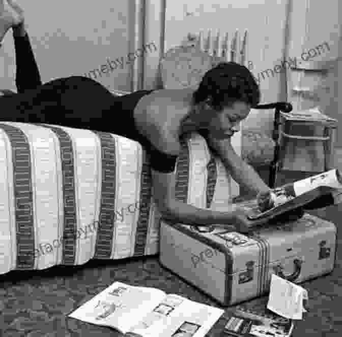 Young Maya Angelou Sitting On A Couch Who Was Maya Angelou? (Who Was?)