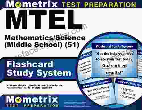 MTEL Mathematics/Science (Middle School) (51) Flashcard Study System: MTEL Test Practice Questions Exam Review For The Massachusetts Tests For Educator Licensure