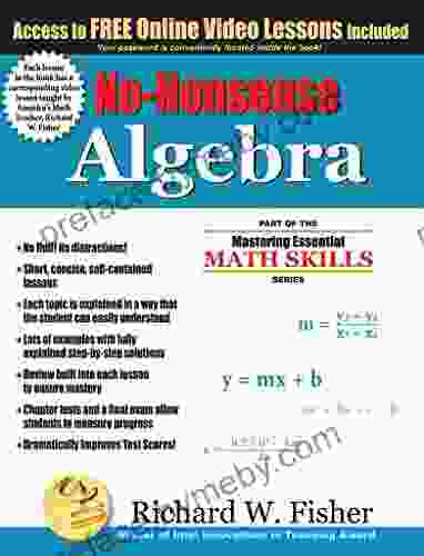 No Nonsense Algebra: Part of the Mastering Essential Math Skills